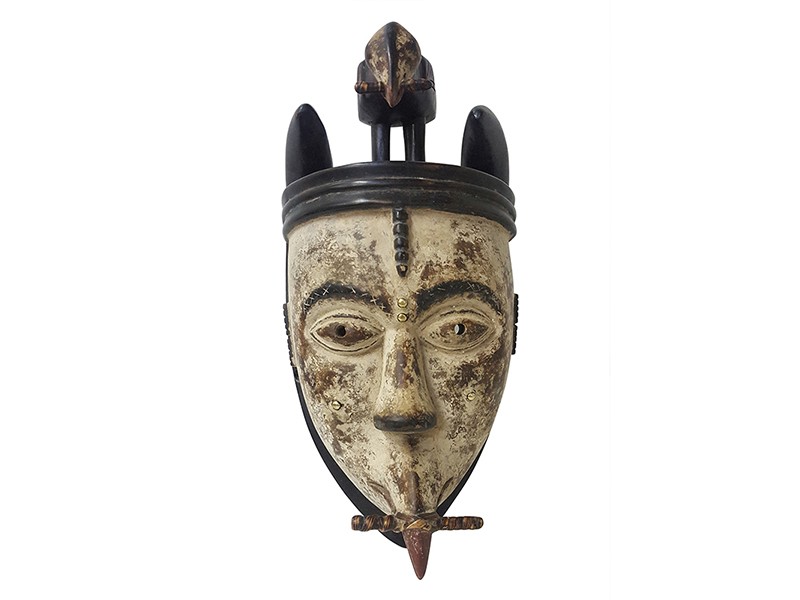 Vintage Igbo Yam Festival Mask